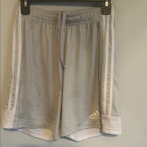 Adidas Light Gray Sports Shorts